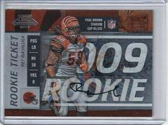 Rey Maualuga [Autograph] #196 Football Cards 2009 Playoff Contenders Prices