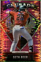 Seth Beer [Pink Pulsar] Baseball Cards 2022 Panini Chronicles Crusade Prices