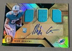 Mike Gesicki [Jersey Autograph Triple] Football Cards 2018 Panini Gold Standard Prices