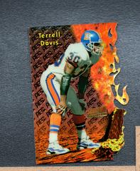 Terrell Davis [Refractor] Football Cards 1997 Stadium Club Triumvirate II Prices
