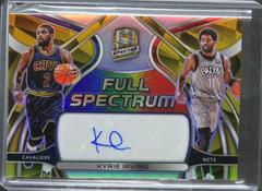 Kyrie Irving [Gold] #FSS-KYI Basketball Cards 2021 Panini Spectra Full Spectrum Signatures Prices