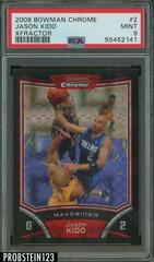 Jason Kidd [Xfractor] Basketball Cards 2008 Bowman Chrome Prices