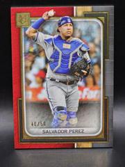 Salvador Perez [Ruby] #3 Baseball Cards 2023 Topps Museum Collection Prices