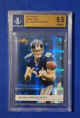 Jeremy Shockey [Xfractor] #87 Football Cards 2002 Topps Finest Prices