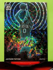 Jayson Tatum [Holo Fast Break] Basketball Cards 2022 Panini Donruss Optic Lights Out Prices