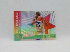 Joel Embiid [Asia Red Yellow] #18 Basketball Cards 2020 Panini Illusions Shining Stars Prices