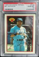Bo Jackson #126 Baseball Cards 1989 Bowman Tiffany Prices