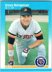 Dave Bergman #144 Baseball Cards 1987 Fleer Prices