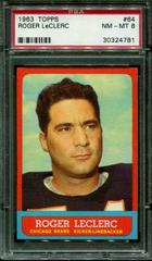 Roger Leclerc #64 Football Cards 1963 Topps Prices