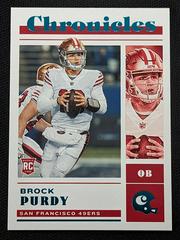 Brock Purdy [Holo Teal] #41 Football Cards 2022 Panini Chronicles Prices