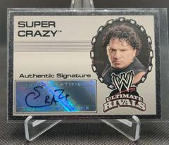 Super Crazy Wrestling Cards 2008 Topps WWE Ultimate Rivals Autographs Prices