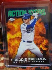 Freddie Freeman [Green] #ASC-10 Baseball Cards 2023 Topps Chrome Update Action Stars Prices