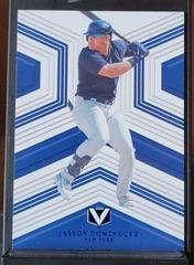 Jasson Dominguez [Blue] Baseball Cards 2023 Panini Chronicles Vertex Prices