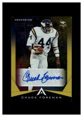 Chuck Foreman [Gold] Football Cards 2021 Panini Chronicles Ascension Autographs Prices