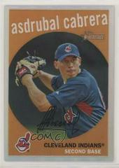 Asdrubal Cabrera #C110 Baseball Cards 2008 Topps Heritage Chrome Prices