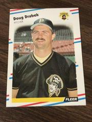 Doug Drabek #327 Baseball Cards 1988 Fleer Prices
