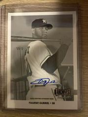 Yulieski Gurriel [Black & White Autograph] #AS-YG Baseball Cards 2017 Topps Archives Snapshots Prices