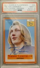 Trevor Lawrence [Autograph Orange] #2A Football Cards 2021 Topps X Trevor Lawrence Prices