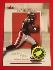Michael Vick [Prominence 75] #101 Football Cards 2001 Fleer Authority Prices