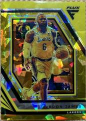 LeBron James [Gold Ice] #101 Basketball Cards 2022 Panini Flux Prices