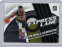 Zion Williamson Basketball Cards 2021 Panini Donruss Optic Express Lane Prices