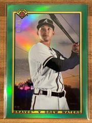 Drew Waters [Green Refractor] Baseball Cards 2020 Bowman Chrome 1990 Prices