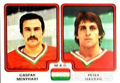 Gaspar Menyhart, Peter Havran Hockey Cards 1979 Panini Stickers Prices