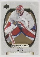 Carey Price [Gold Foil] Hockey Cards 2021 Upper Deck Ovation Prices