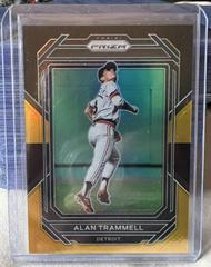Alan Trammell [Black Gold] #238 Baseball Cards 2023 Panini Prizm Prices