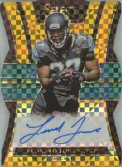 Leonard Fournette [Die Cut Gold] Football Cards 2017 Panini Select Rookie Signatures Prizm Prices