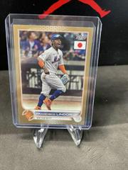Francisco Lindor [Gold] Baseball Cards 2022 Topps Japan Edition Prices