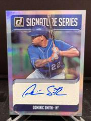 Dominic Smith #SS-DS Baseball Cards 2018 Panini Donruss Signature Series Prices