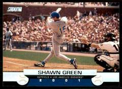 Shawn Green #37 Baseball Cards 2001 Stadium Club Prices