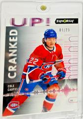 Cole Caufield [Pink] #CU-CA Hockey Cards 2022 Upper Deck Synergy Cranked Up Prices