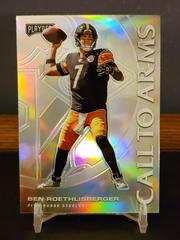 Ben Roethlisberger [Silver] #CA13 Football Cards 2020 Panini Playoff Call to Arms Prices