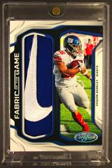 Saquon Barkley Football Cards 2019 Panini Certified Fabric of the Game Prices