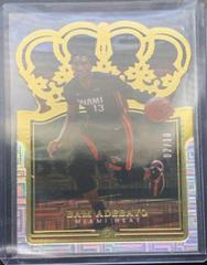 Bam Adebayo [Crystal Gold] Basketball Cards 2021 Panini Crown Royale Prices