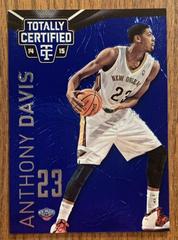 Anthony Davis [Platinum Green] Basketball Cards 2014 Panini Totally Certified Prices