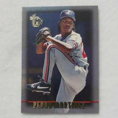 Pedro Martinez #94 Baseball Cards 1995 Topps Embossed Prices