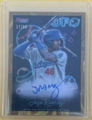 Jose Ramos [Lava] #UFOA-JR Baseball Cards 2022 Bowman's Best UFO Autographs Prices