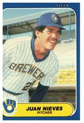 Juan Nieves #U-83 Baseball Cards 1986 Fleer Update Prices