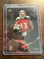 Mike Evans [Black Refractor] #10 Football Cards 2014 Bowman Sterling Prices