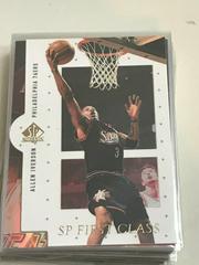 Allen Iverson #FC21 Basketball Cards 1998 SP Authentic First Class Prices