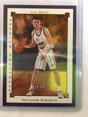 Yao Ming #112 Basketball Cards 2002 Fleer Premium Prices