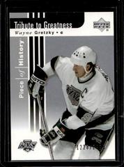 Wayne Gretzky [Tribute To Greatness] #109 Hockey Cards 2002 Upper Deck Piece of History Prices