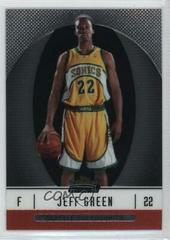 Jeff Green Basketball Cards 2006 Finest Prices