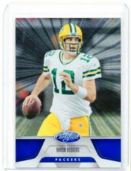 Aaron Rodgers [Platinum Blue] Football Cards 2011 Panini Certified Prices