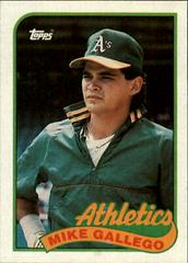 Mike Gallego Baseball Cards 1989 Topps Prices
