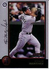 Edgar Martinez #19 Baseball Cards 1998 Bowman Chrome Prices