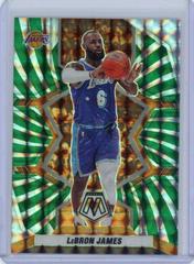 LeBron James [Gold] #286 Basketball Cards 2021 Panini Mosaic Prices
